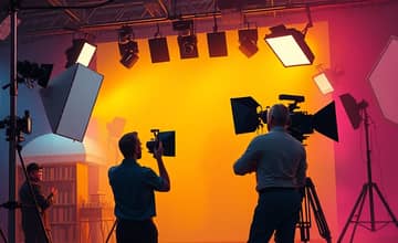 Guía para iluminación en producciones audiovisuales