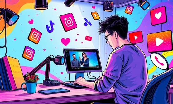 Edição de Vídeo para Redes Sociais: Técnicas que Fazem Diferença