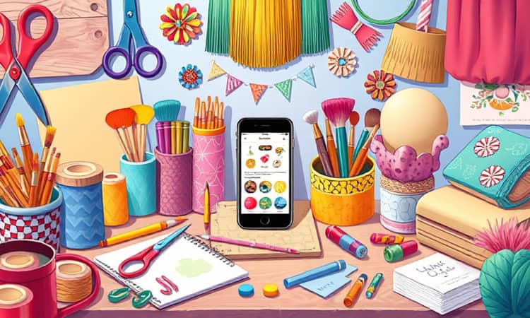 Apps de DIY e Artesanato: 6 Ferramentas para Projetos Criativos