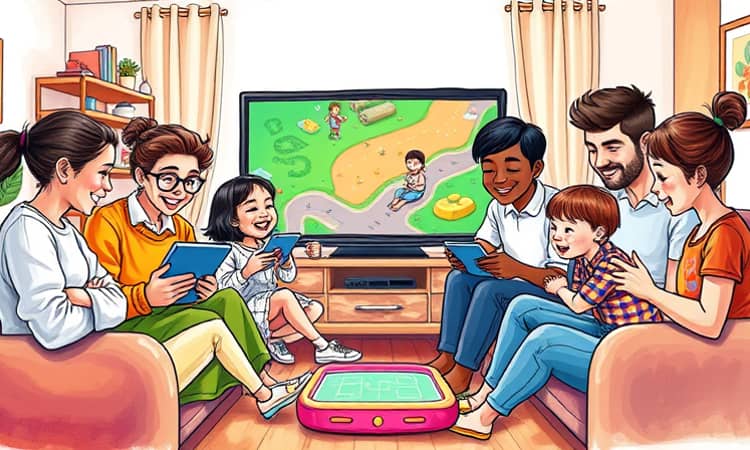 Aplicaciones para entretenimiento en familia